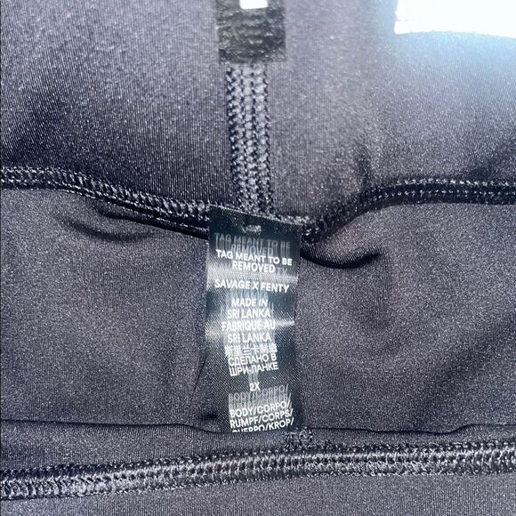 Savage X Fenty Black Track Pants - Picture 4 of 7